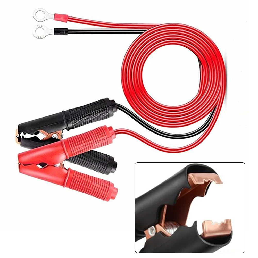 12V 24V Clips Car Battery Charging Jump-Starting Vehicle 1.8m Easy To Use Powerful Performance Safety Features