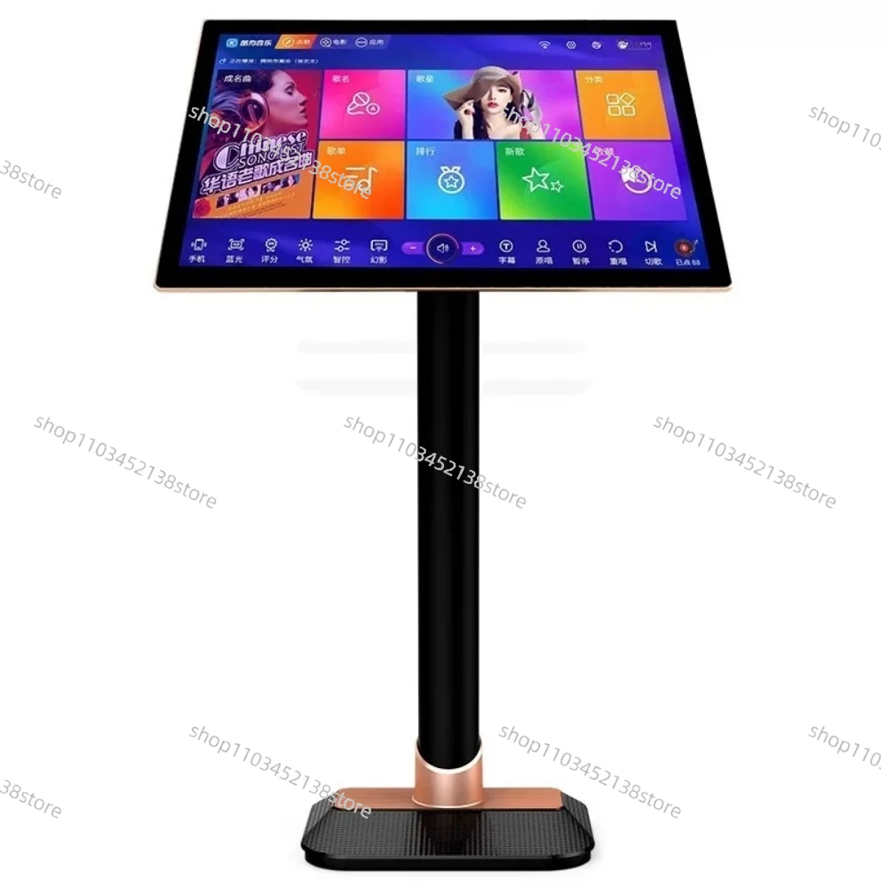 

Многоязычный музыкальный автомат с двойной системой английского голоса, домашний музыкальный автомат KTV с емкостным экраном, универсальная караоке-машина