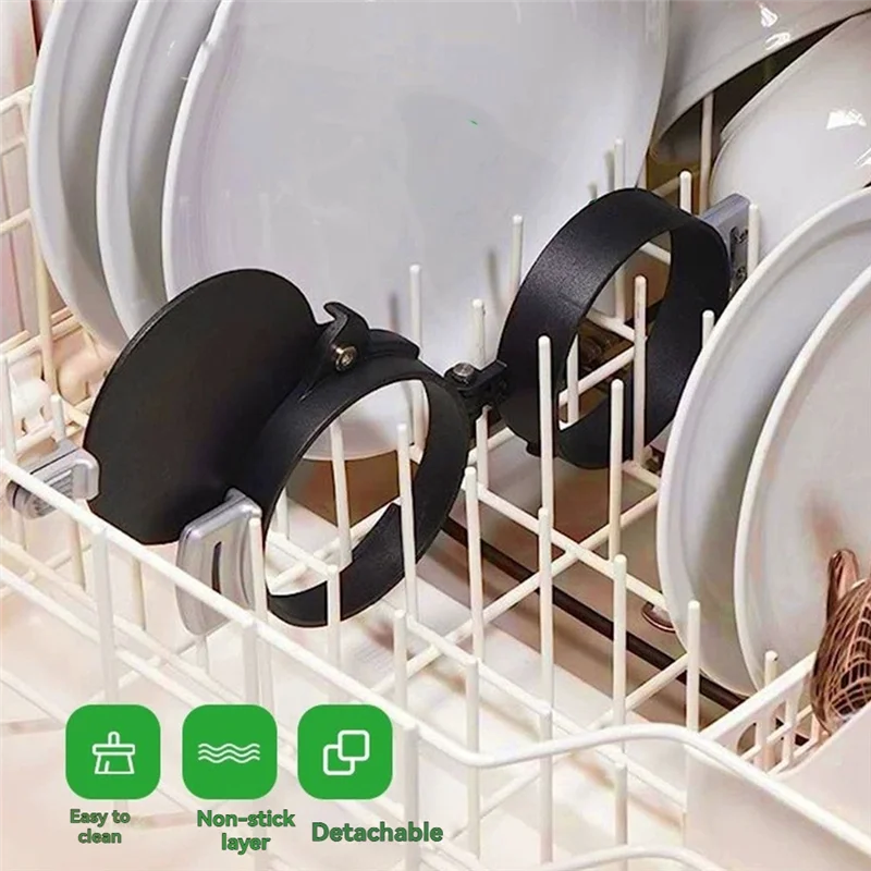 

BMBY-Burger Press Non-Stick Multifunction Customize Ingredients Perfect For English Muffins Croissants Mini Waffles US Plug