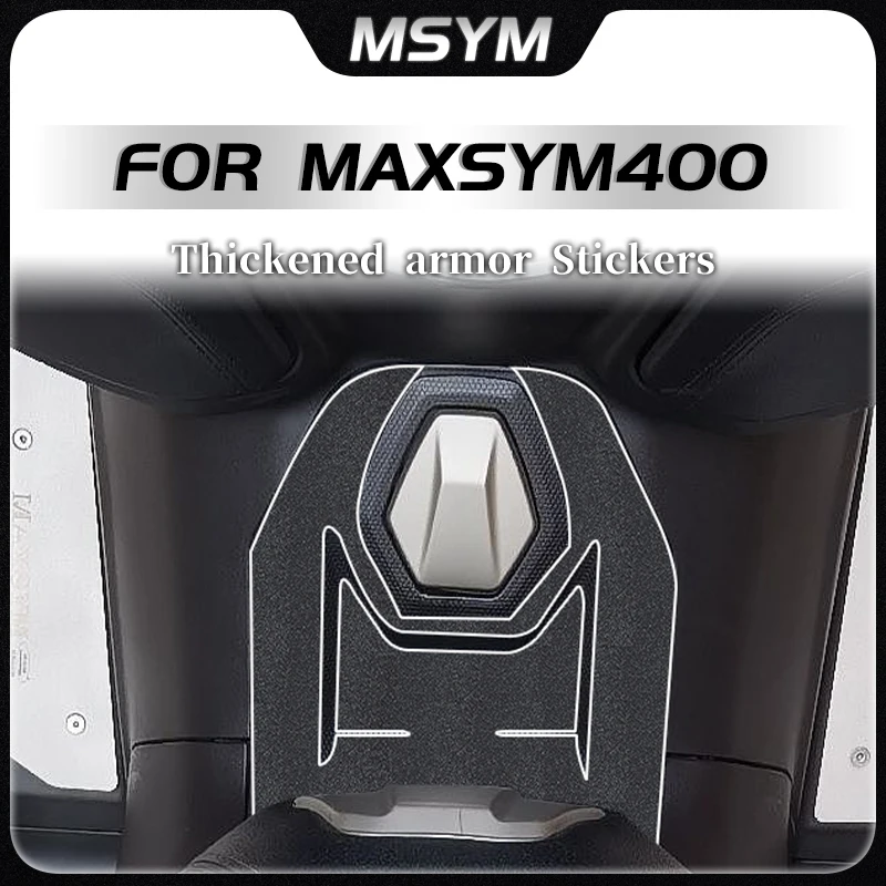 

For SYM MAXSYM400 maxsym 400 Armor stickers thickened fuel tank stickers body protection stickers anti-abrasion accessories