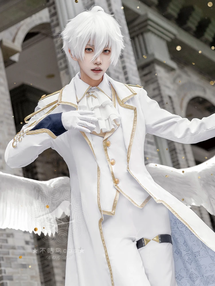 Angel Nagi Seishiro Mikage Reo Demon Cosplay Costumes Halloween Carnival Uniforms Anime Clothing Fancy Party Suit Cloak Custom