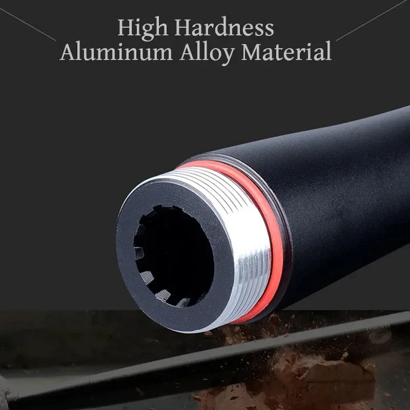 Baseball Bat LED Flashlight Waterproof Super Bright Baton Aluminium Alloy Torch for Emergency Protection and Outdoor Lighting