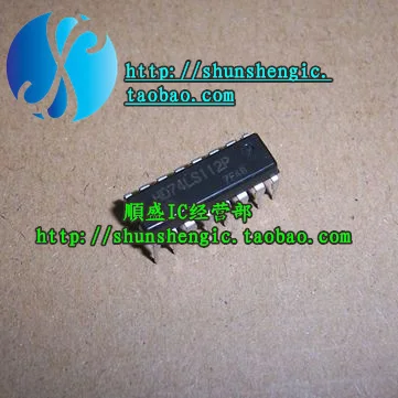 10pieces  HD74LS112P SN74HC112N 74HC112AP DIP16Pin   IC