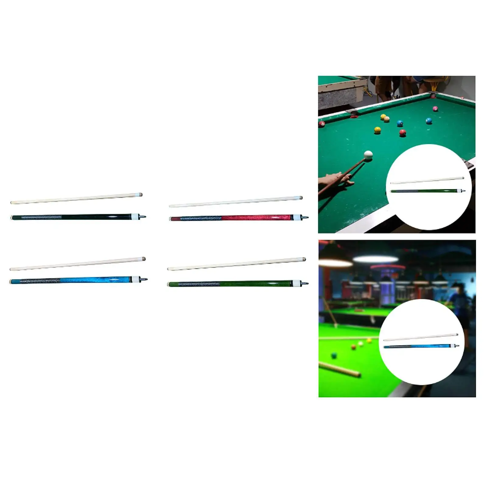 

1/2 разделенные бильярдные кии, снукерные кии, модная замена, легкий бильярд