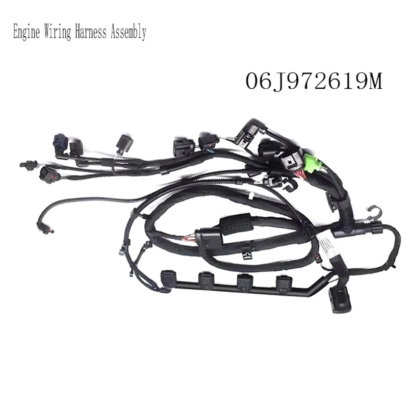 

Lasting 06J972619M Engine Wiring Harness Kit For VW Golf MK6, Jetta, A3 8P, Skoda Octavia, Seat Leon