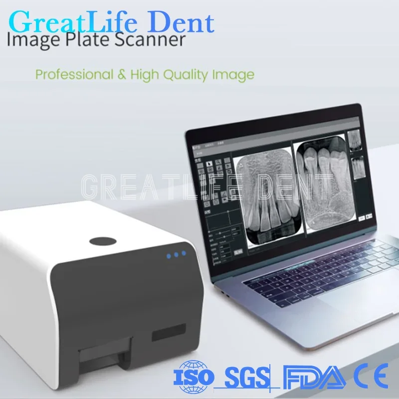 

HD Fast Imaging Wireless Digital Shooting Image Plate Scanner Eq600vrn Imaging Plate PSP Scanner Dental Scanner