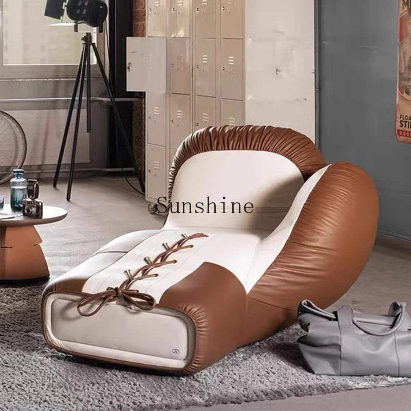 

Minimalist special-shaped gloves sofa living room beauty couch bedroom leather chaise longue