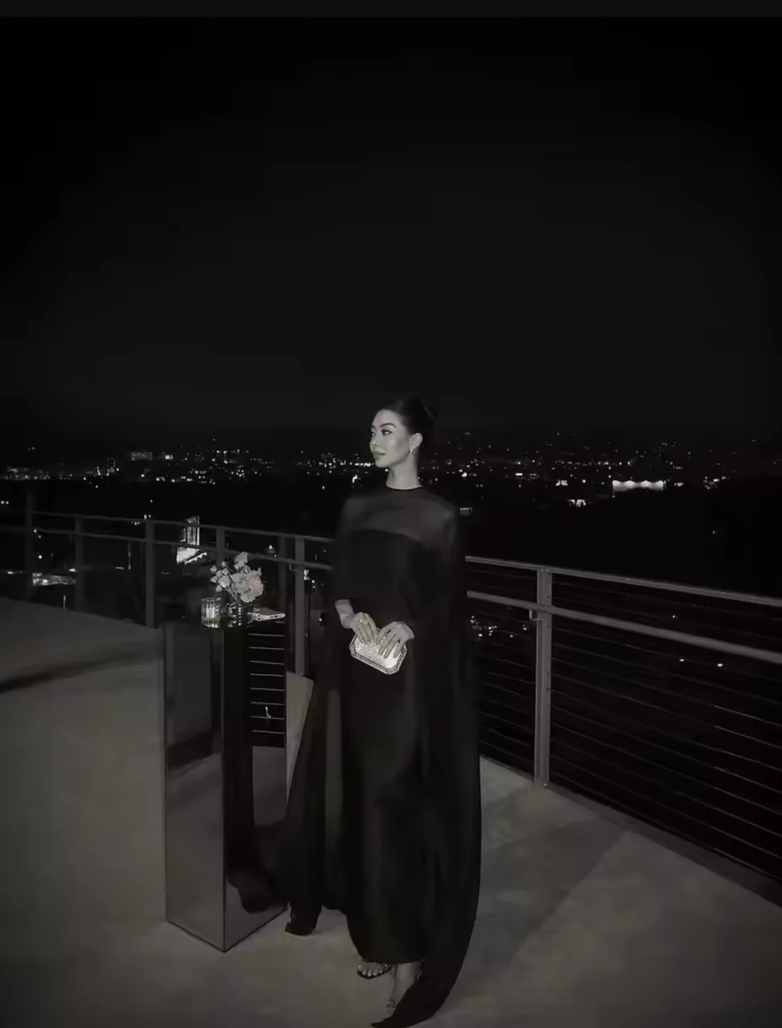 Personalizado preto sem mangas vestidos de baile bainha muçulmano marfim vestidos de noite até o chão robe de soiree formal vestido de festa