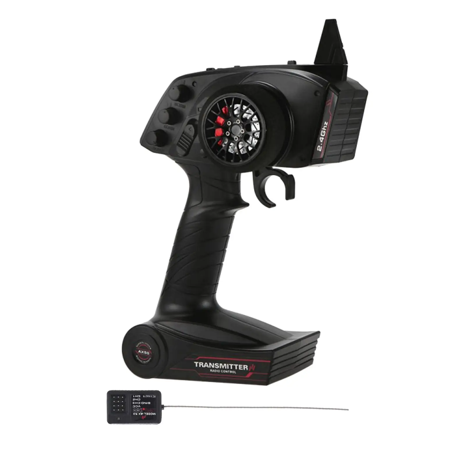 

2.4Ghz 3 CH GT3 Radio Remote Controller Transmitter w/ Receiver Fail-Safe Anti-Jamming for HSP Nitro & Electric RC Car /Boat