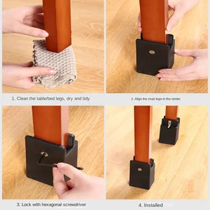 4 Stk 8 Hauptverkäufe erhöhen mobile Füße - №6