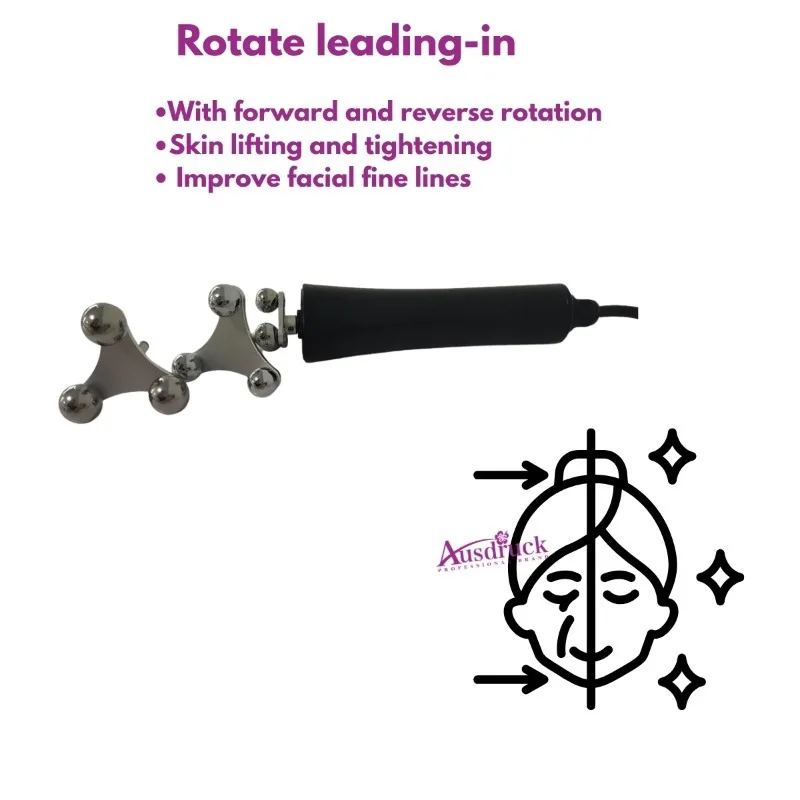 جهاز تجميل الوجه من هيدرا اللوازم الطبية مع بخاخ فروة الرأس RF ومنظف بالموجات فوق الصوتية لرفع وتبييض البشرة #2