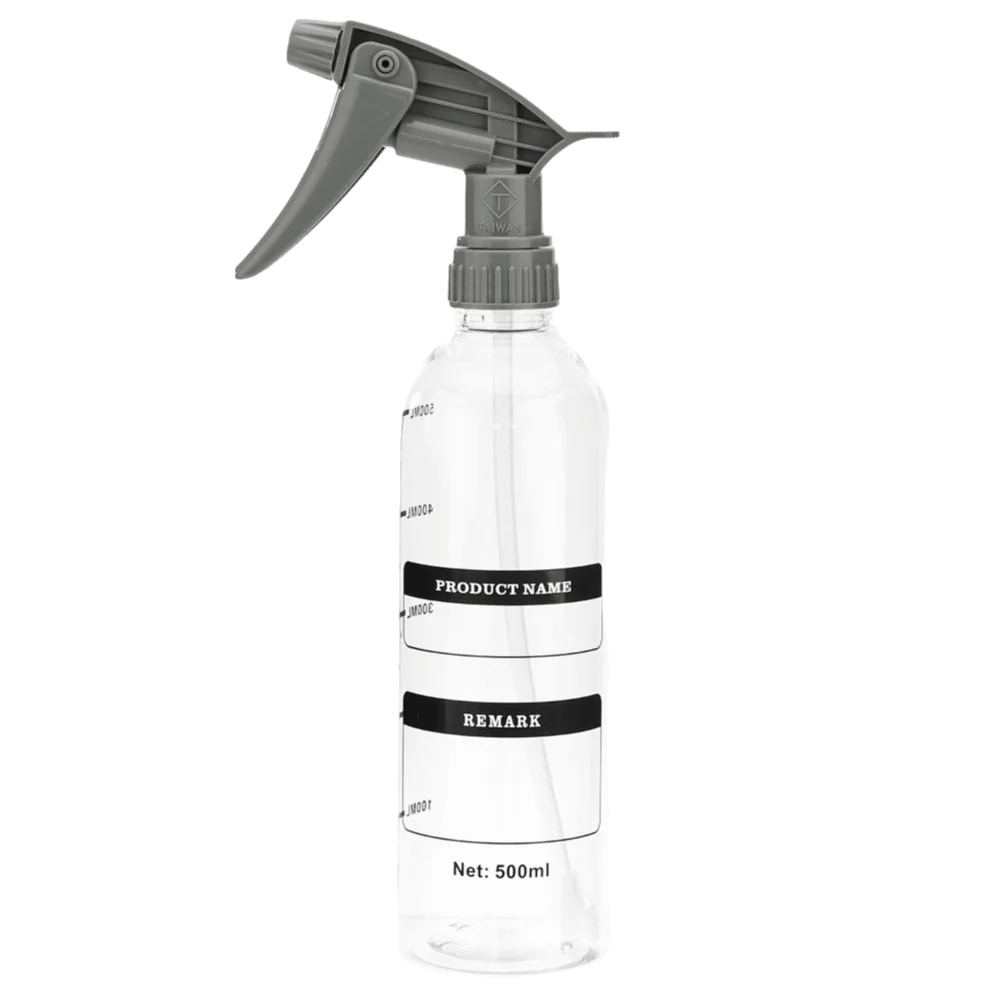 500ml Spray Bottle Refillable Heavy Duty Empty Spraying Bottles Measuring Scale Adjustable Sprayers Mist Water Sprayer