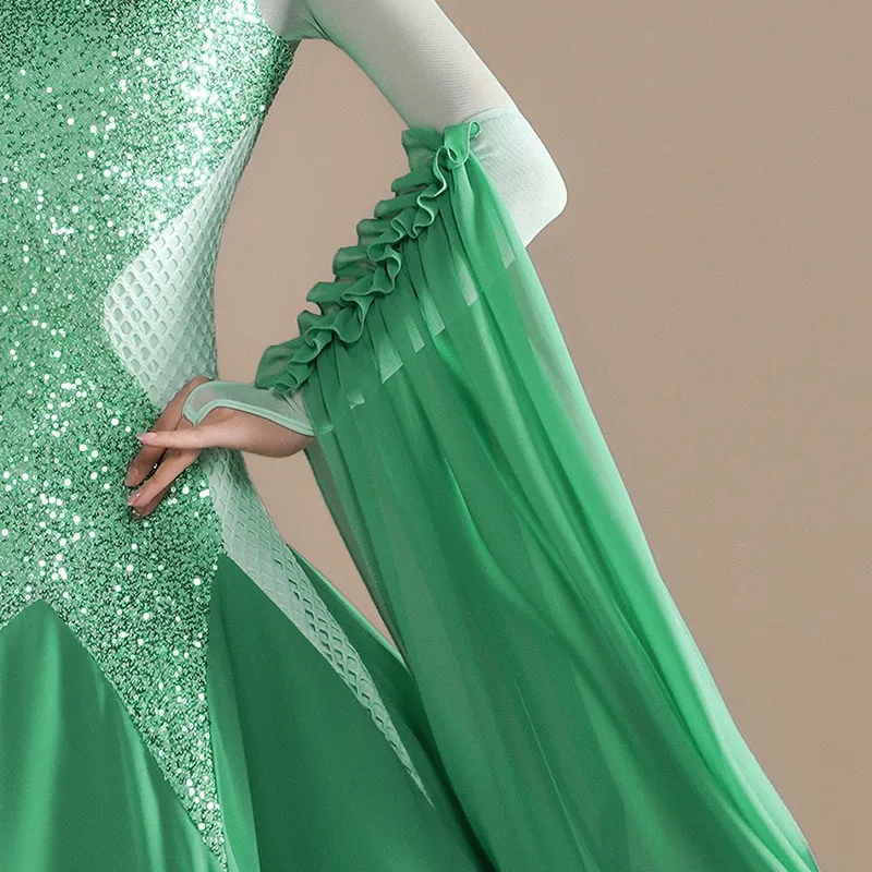 

Spring And Summer New Style Modern Dance Waltz Sleeves Dance Hand Flutter Dance Performance Professional Elegant Sleeves Flutter