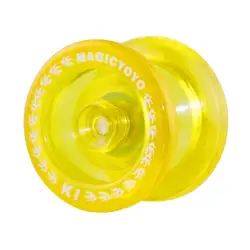 MAGICYOYO Responsive YoYo Ball Professional K1 Yoyo w/ Strings for beginner advanced users (Crystal Blue)