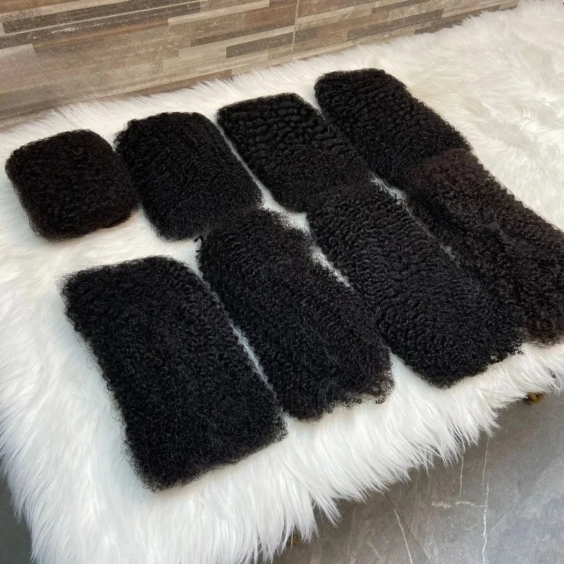 Premium 100% Human Hair Afro Kinky Bulk Human Hair Dirty Braid Hair Extensions Package 50g Used for Atural Braiding