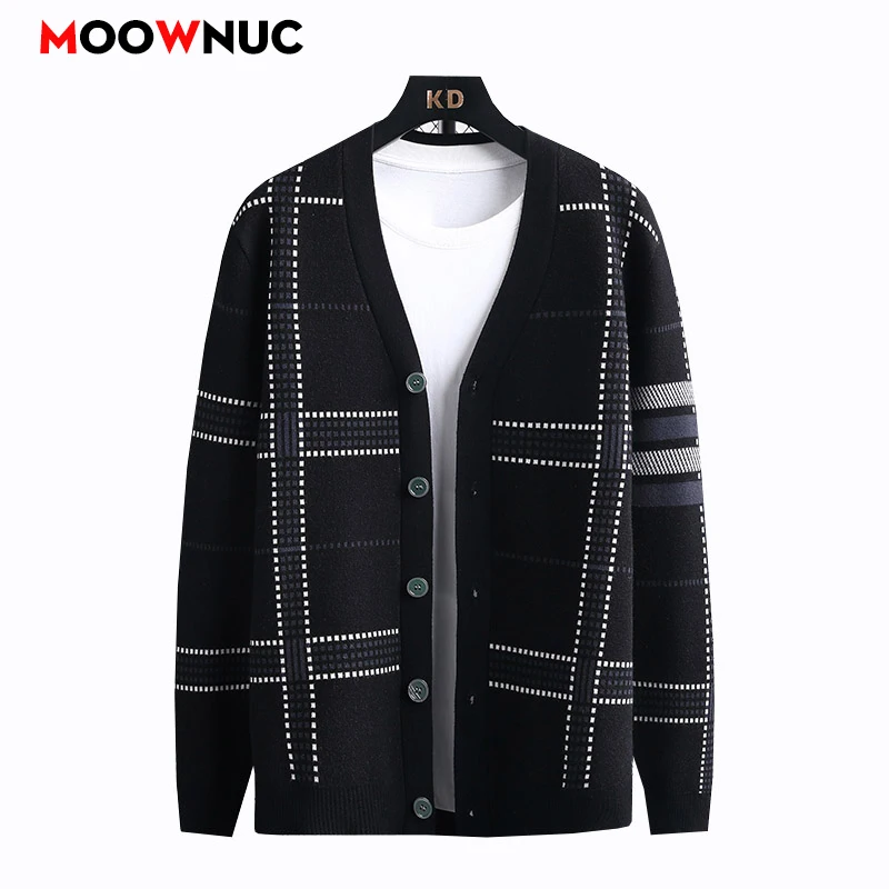 Men's Clothing Cardigan Sweater For Men Spring Streetwear Men's Sweat-shirt Knit Autumn Fashion Casual Hombre Warm Solid Male