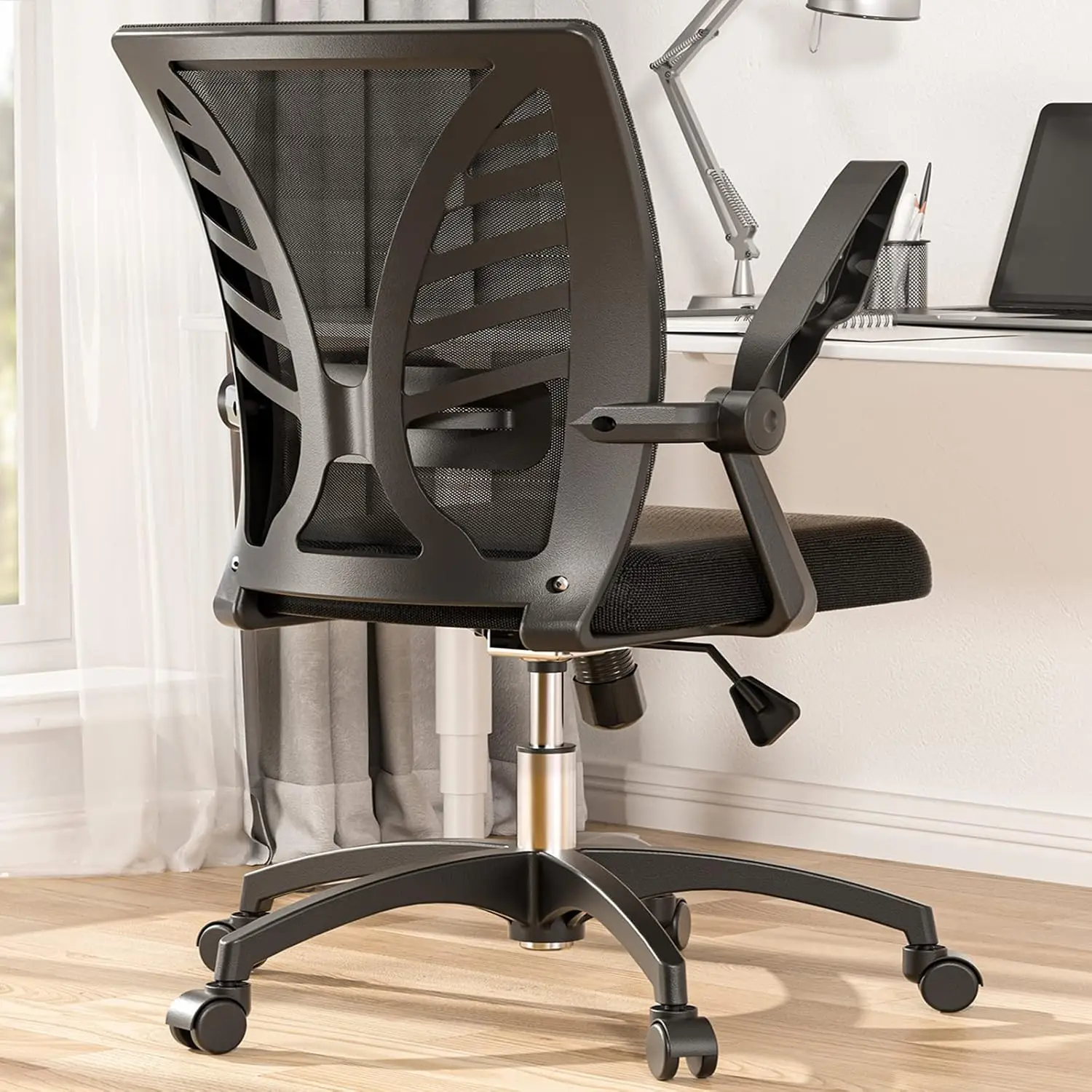 

Chair-Nwoc2B Home Office Chair, Nylon, Black