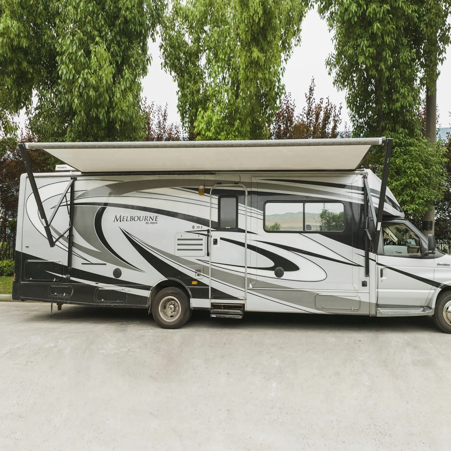 

Electric Roll Out RV Caravan Awning, Power Motorhome Awning