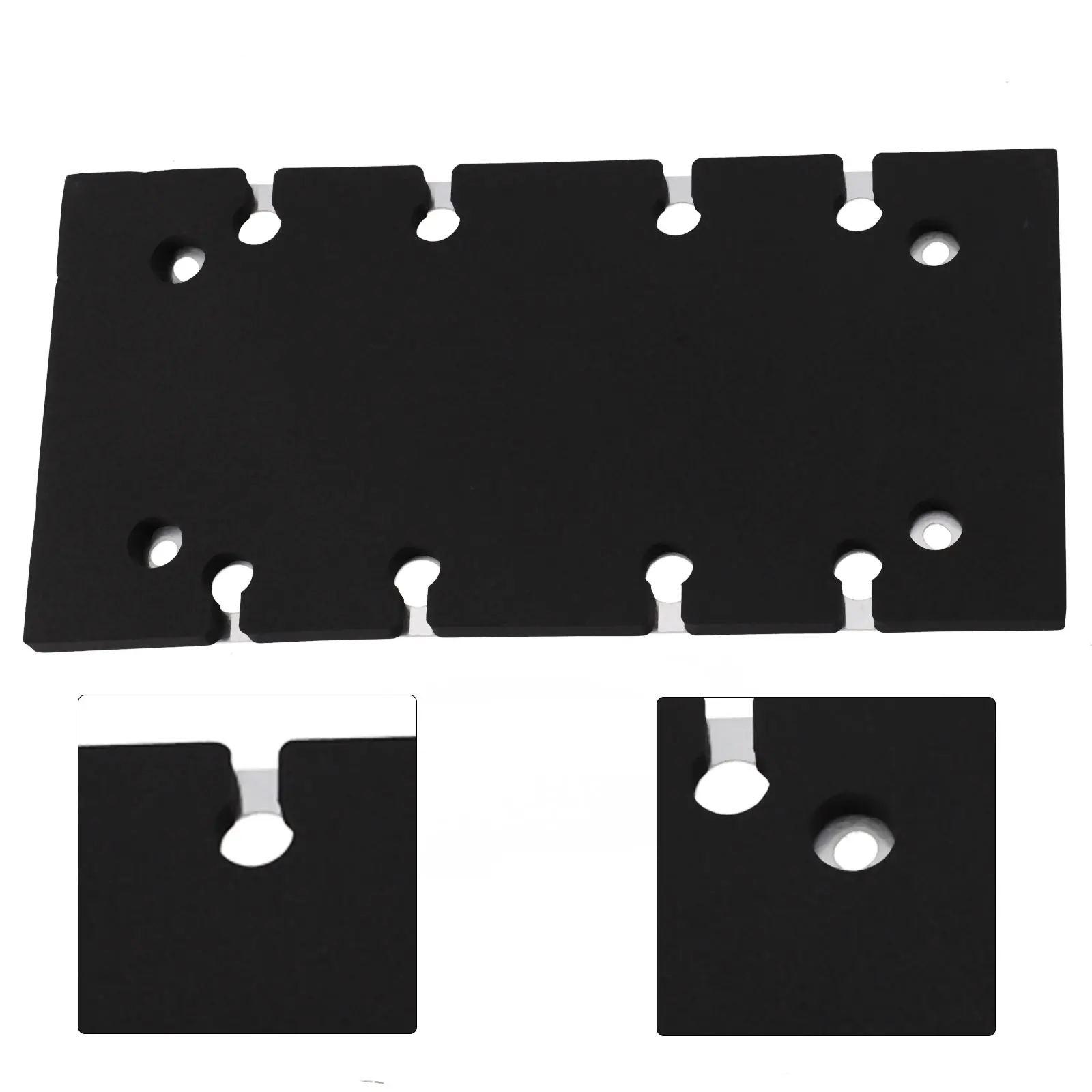 1404419 Base da placa de apoio da almofada Substitua sua placa de base desgastada com esta versão compatível para lixadeira BO3700 BO3710 BO3711