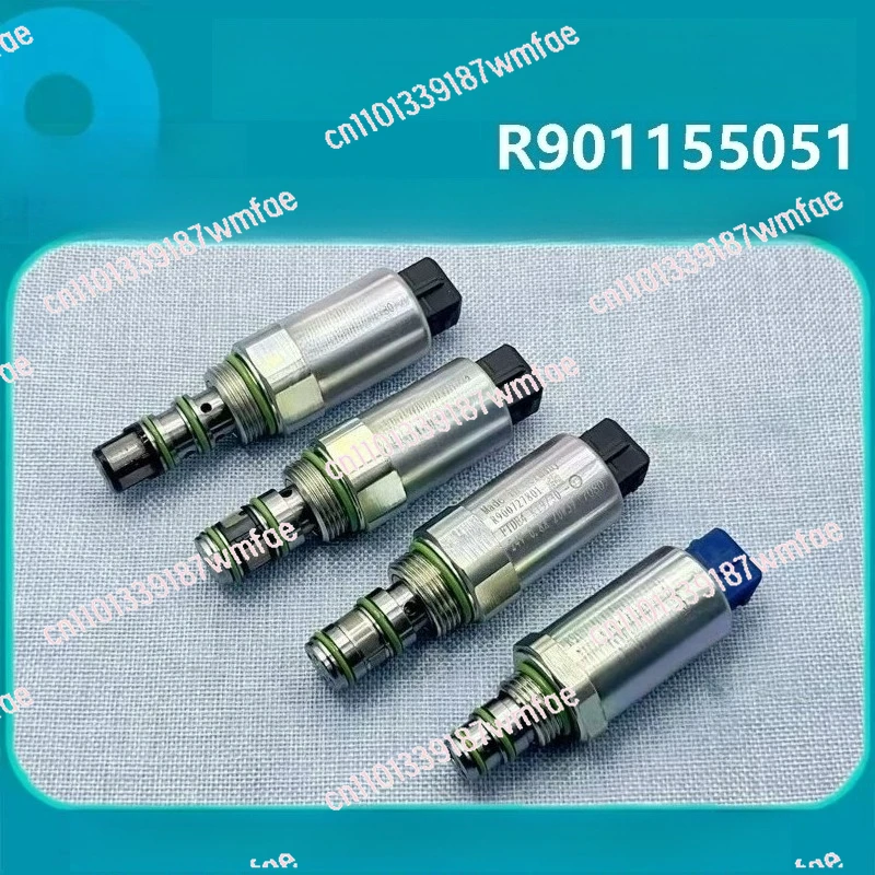 

R900727801 Электромагнитный клапан гидравлического насоса Пропорциональный электромагнитный клапан для экскаваторов 6365H