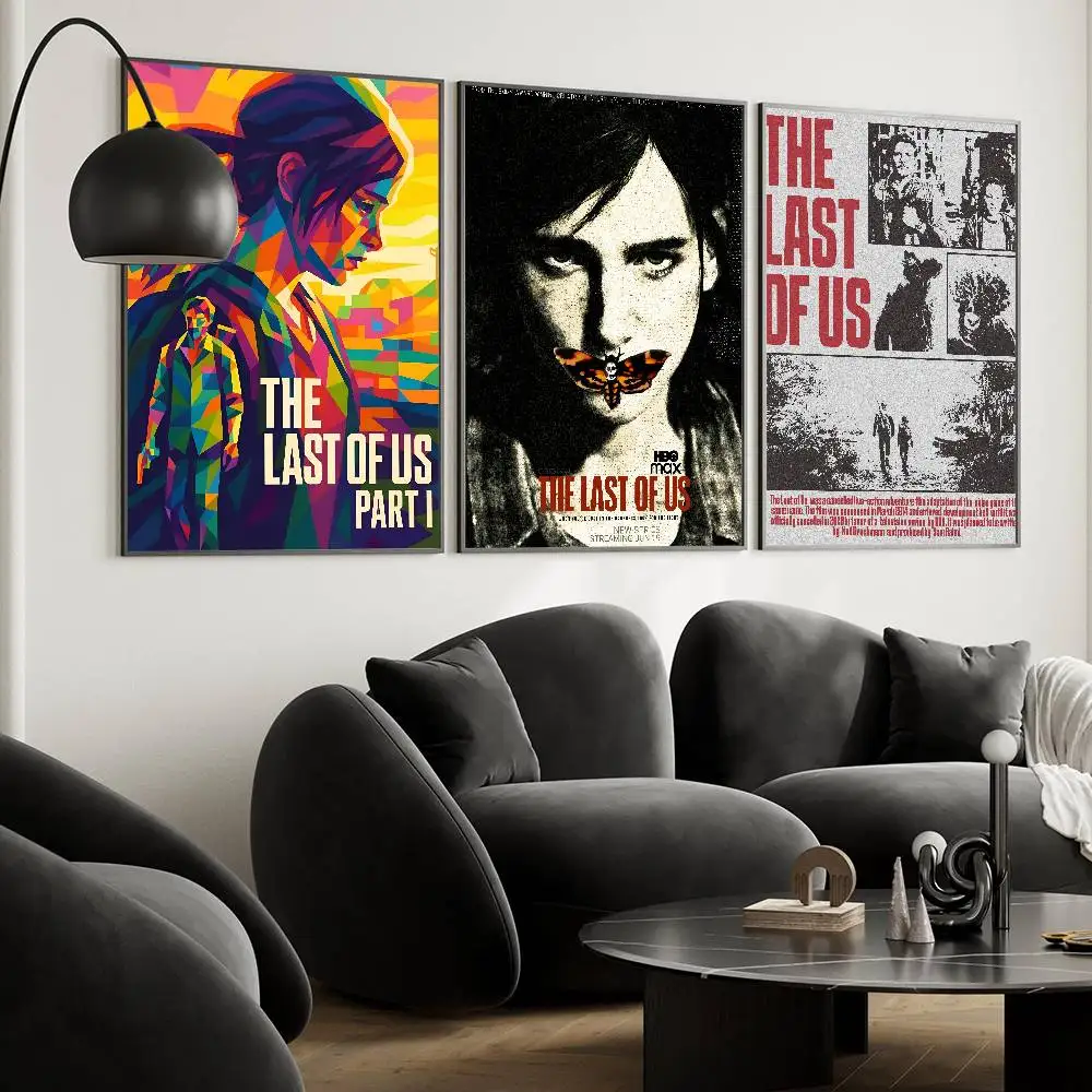 لعبة The Last Of Us ملصق جيد ملصقات لوحات زخرفية دراسة غرفة نوم بار حائط الخلفية الجداريات الهدايا