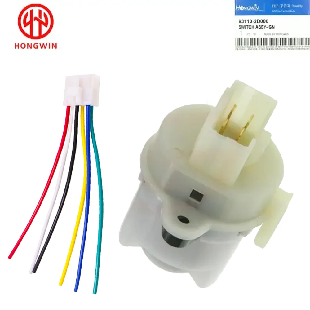 

Ignition Stater Switch 93110-2D000 For Hyundai Getz Click Santa FE Tucson Sonata Elantra Optima Sorento 931102D000,93110 2D000