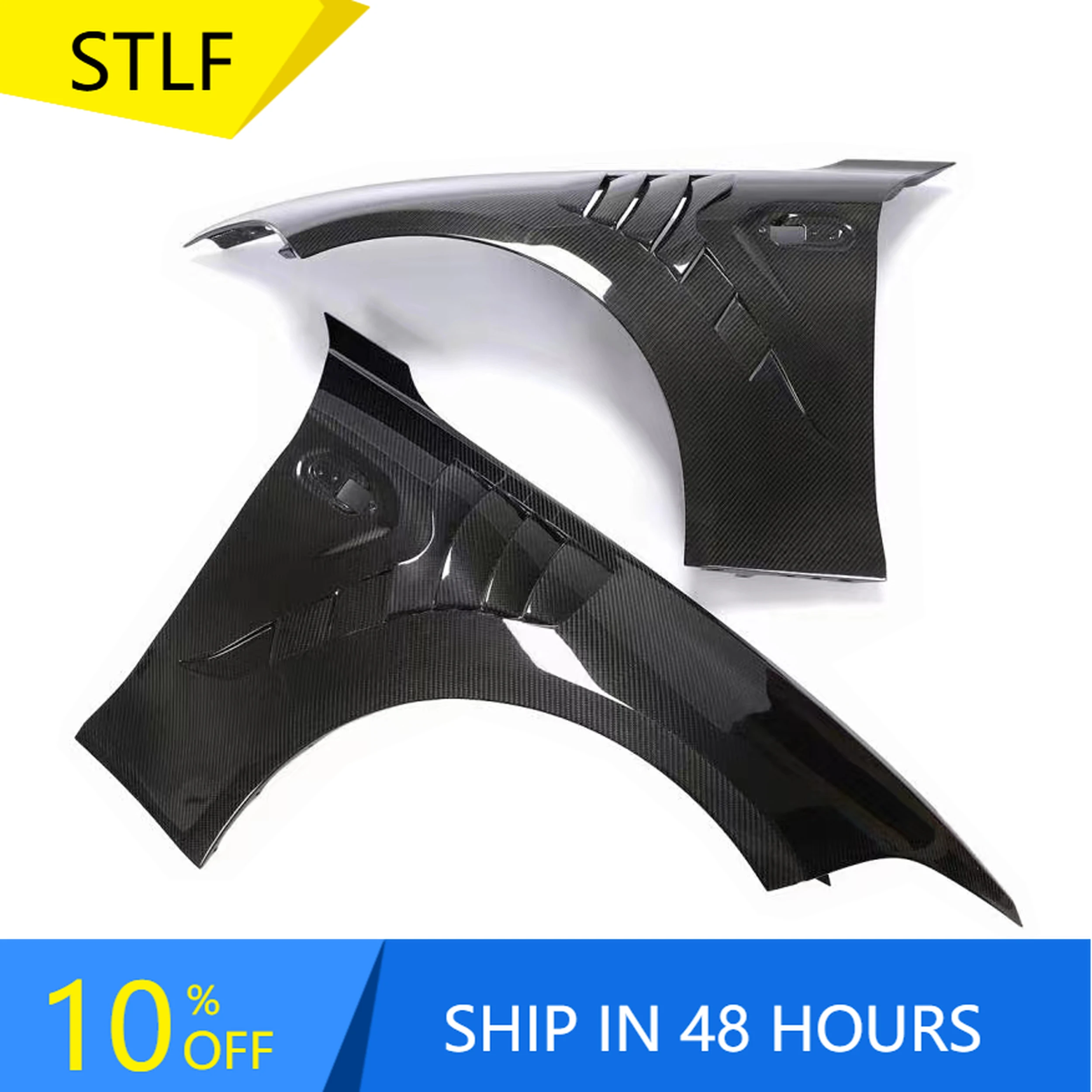 

STLFQuality Assurance MP Style Pure Dry Carbon Fiber Side Fender Fit for F87 M2 M2C Fender 2015-2023