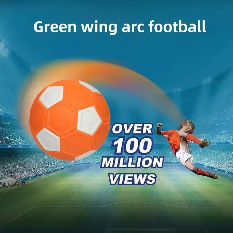 Sports Curve Swerve Football Toys KickerBall High Visibility Swerve Football for Outdoor and Indoor Matches or Games..