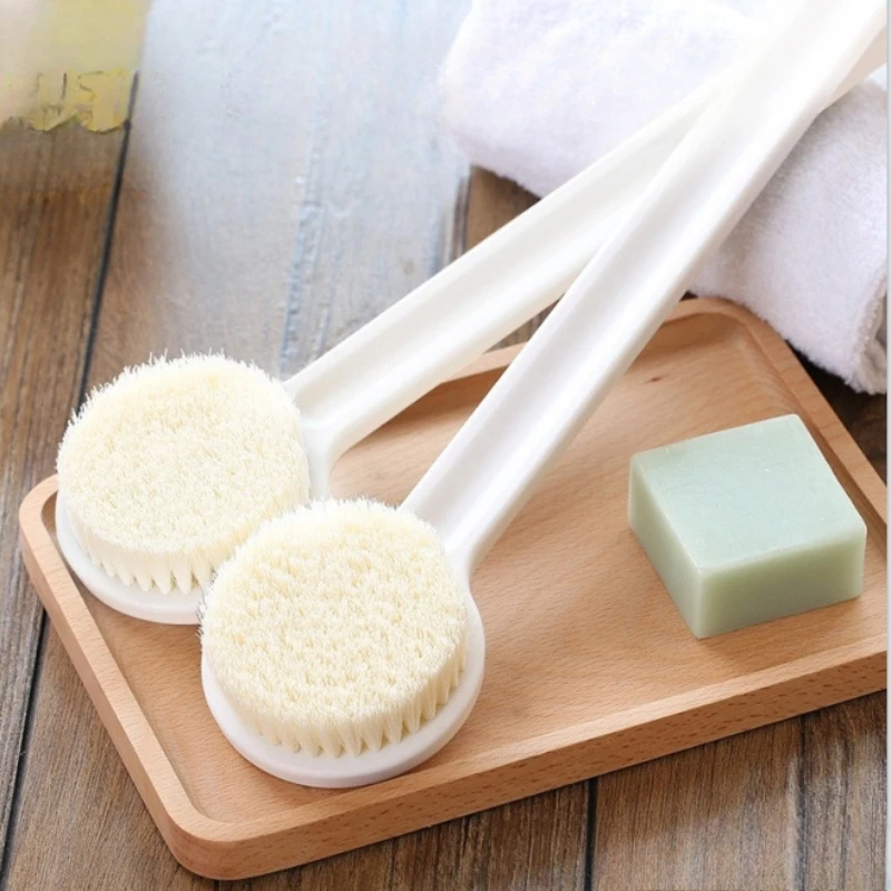 2025 Bath Brush Long Handle Exfoliating Scrub Skin Massager Exfoliation Bathroom Brush Back Body Bath Shower Cleaning Brushes