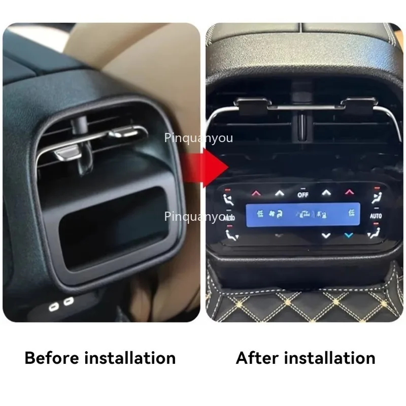 لوحة تحكم التيار المتردد الخلفي لطراز E-Class 214 لوحة شاشة تعديل التيار المتردد لمنفذ الهواء الخلفي لـ E260L E300