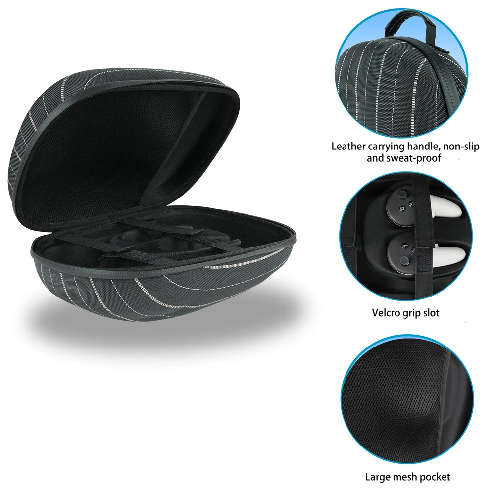 

Carrying Case for Meta Quest 3 VR Headset Accessories Portable Travel Case Protective Cover Storage Bag
