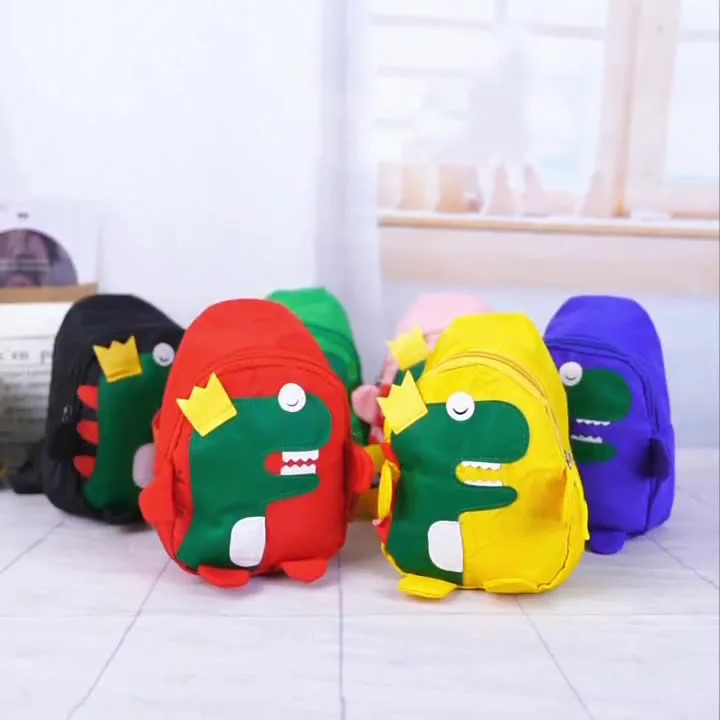 Cartoon Toddler Shoulder Bags Baby Outdoor Travel Backpack Children\'s Bags Unisex Cross-body Dinosaur Mini Chest Bag 3-6 Years