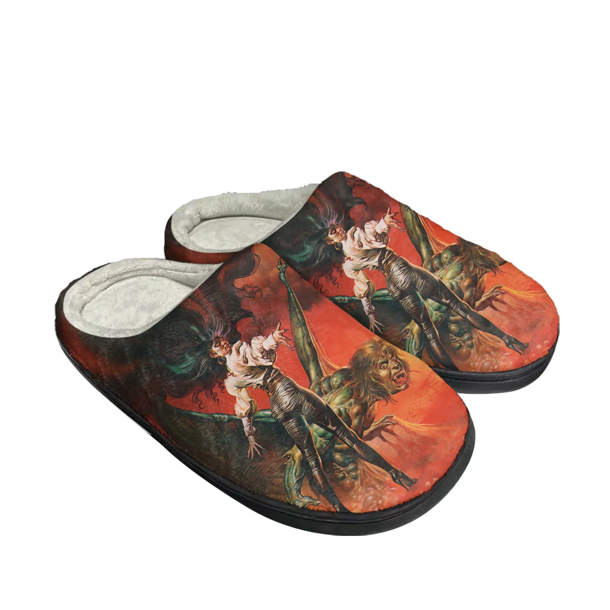 

Домашние хлопковые тапочки Ozzy Rock Singer Osbourne, мужские и женские, плюшевые, повседневные, теплые, для пар, термо-тапочки