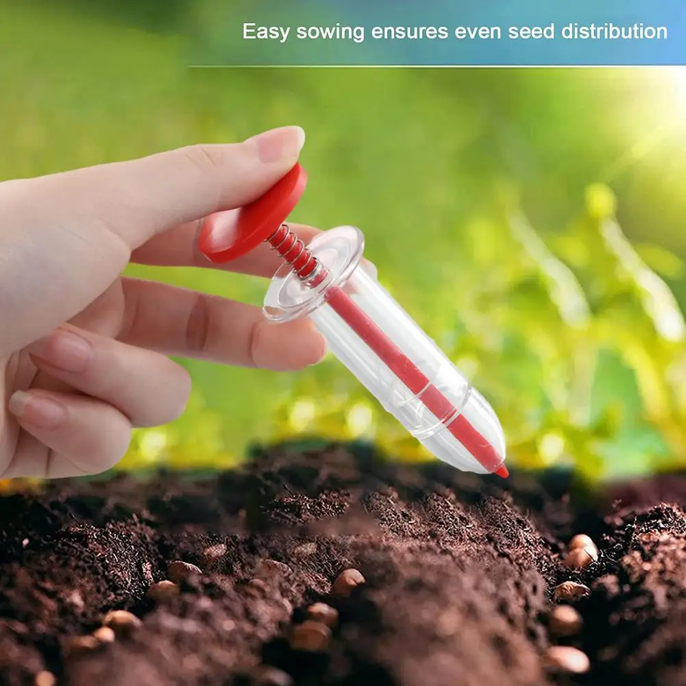 Mini Sowing Seed Dispenser Sower Seed Spreader Garden Tool Seeder Sower Seed Hand Seed Master Planter Garden Planter W0Q9