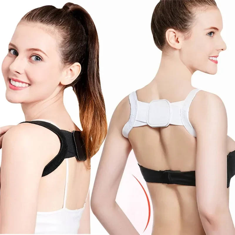 Adjustable Clavicle Posture Corrector Women Children Upper Back Brace Shoulder Lumbar Support Belt Corset Posture Correction