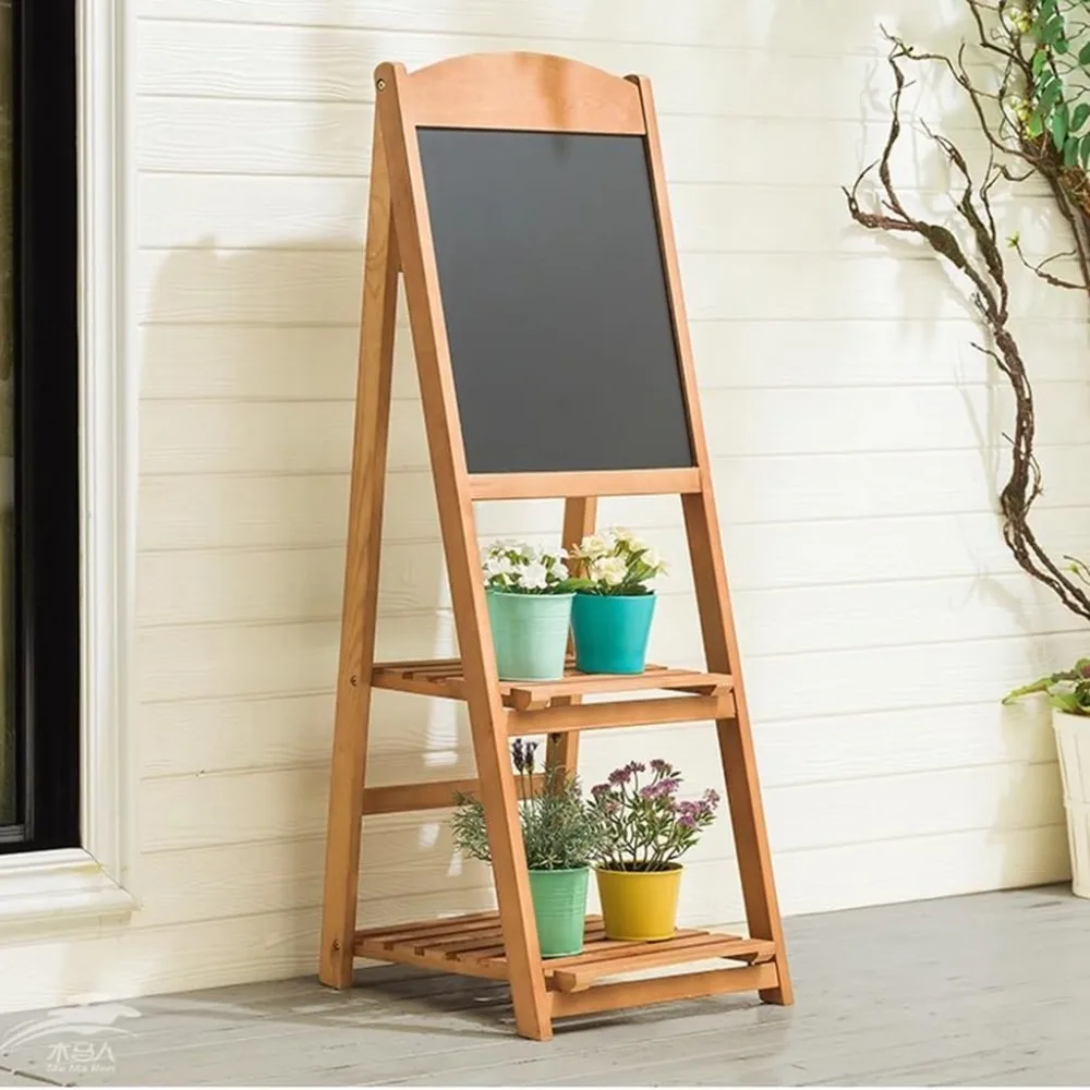 

Bamboo Indoor Heavy Duty Plant Plant With Chalkboard Stand Display Stand Multi Tier Plant Stand Indoor