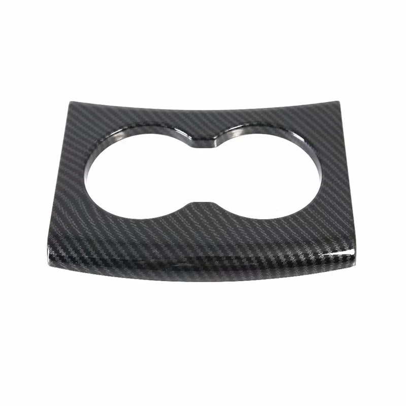 

Cup Holder Trim Cover with Carbon Fiber ABS for Tesla Model X 2019