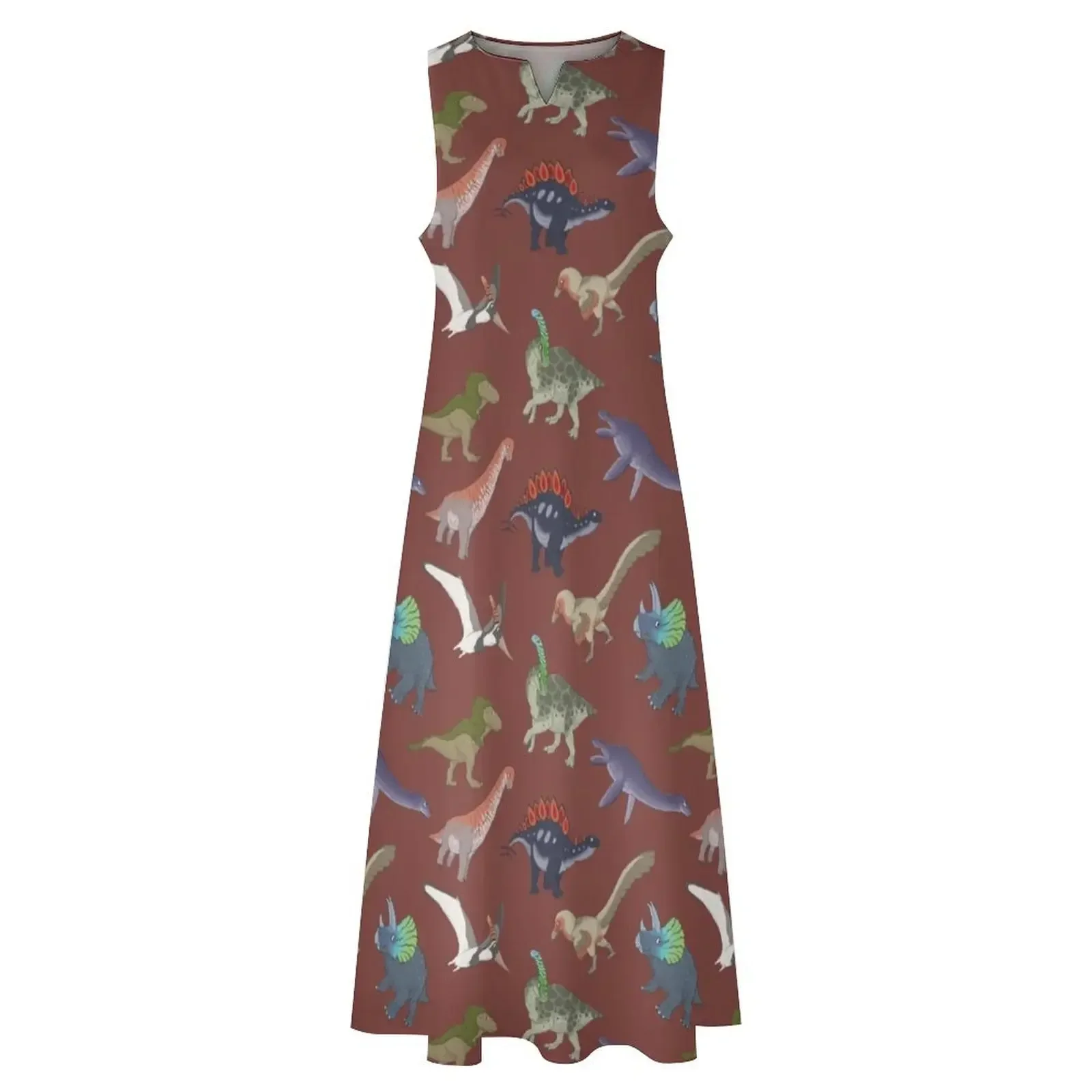 ชุดเดรสยาวสีแดงลายสัตว์เลื้อยคลานยุคกลางจีน - ชุดเดรสออกงานสำหรับงานพรอม ฤดูร้อน 2025 เสื้อผ้าผู้หญิง ชุดเดรสผู้หญิง เสื้อผ้าสวยงาม