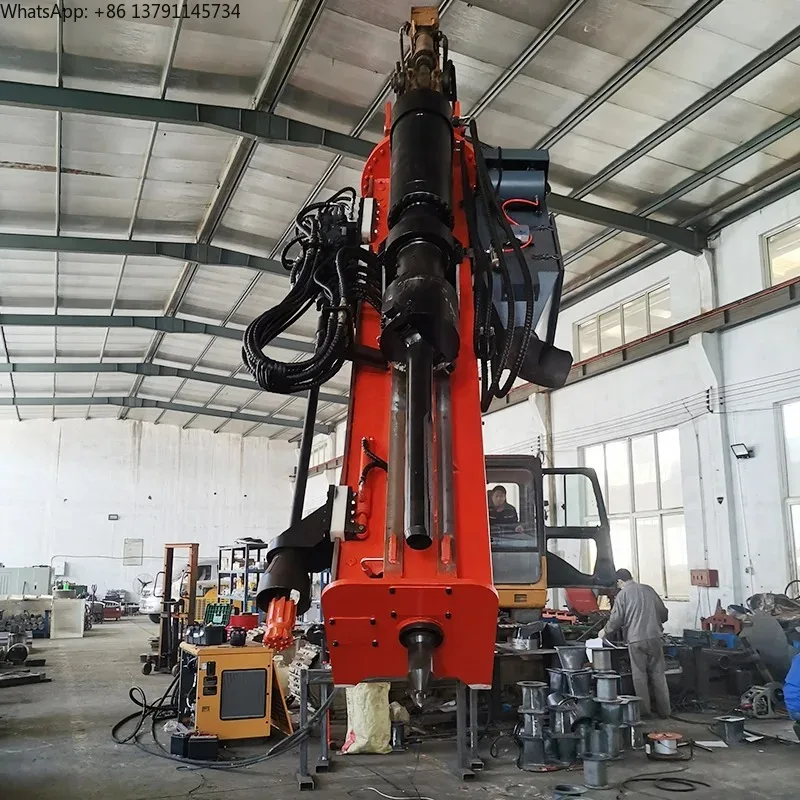 Customized Drilling Fracturing Machine Pneumatic Drilling Hydraulic Splitting Stone Rock Splitter Breaking Splitting Machine
