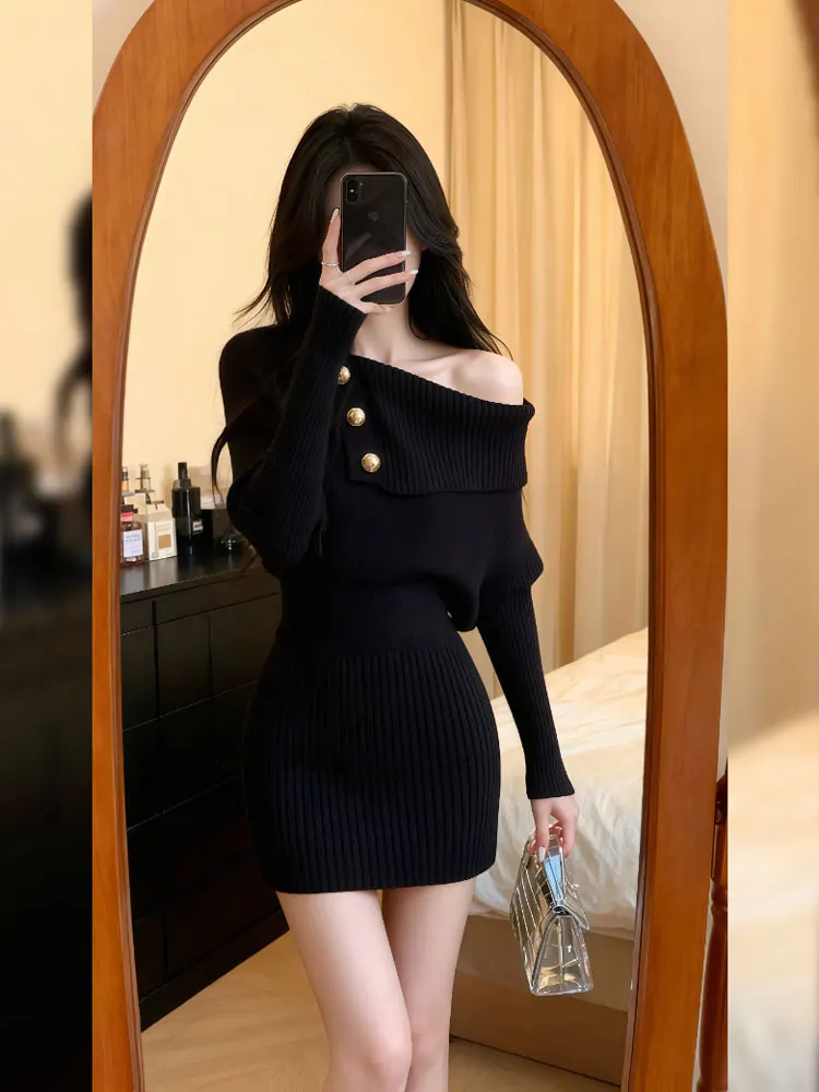 

Женская облегающая юбка-миди с высокой талией из трикотажа, сексуальная, мягкая ткань, осень-зима