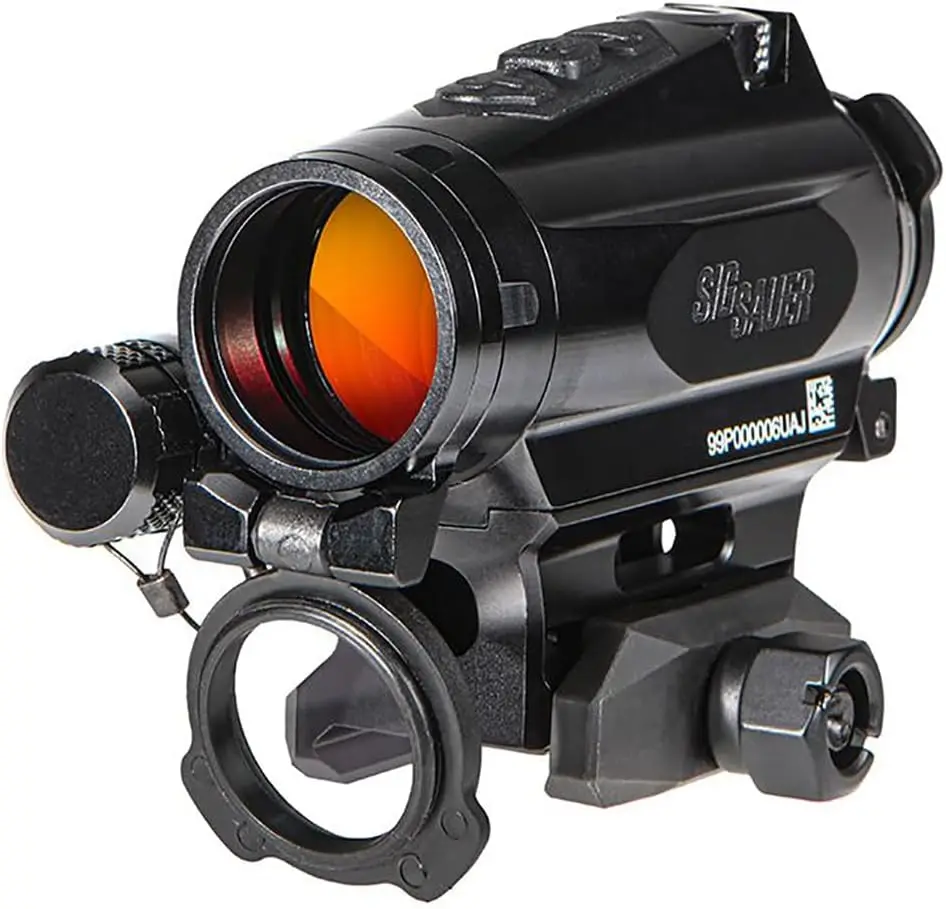 1x20MM Red Dot Sight, Durable Hunting Shooting Targeting Waterproof Fogproof Closed