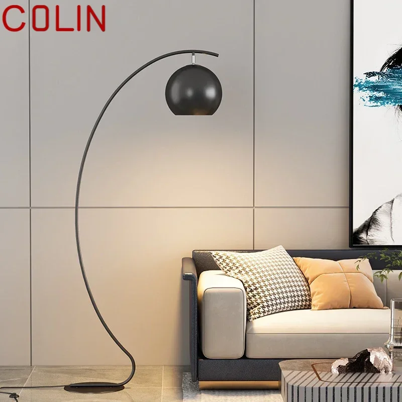 COLIN Nordic Gelb Angeln Stehlampe Moderne Familie Wohnzimmer Schlafzimmer Sofa Kreative LED Dekorative Stehleuchte