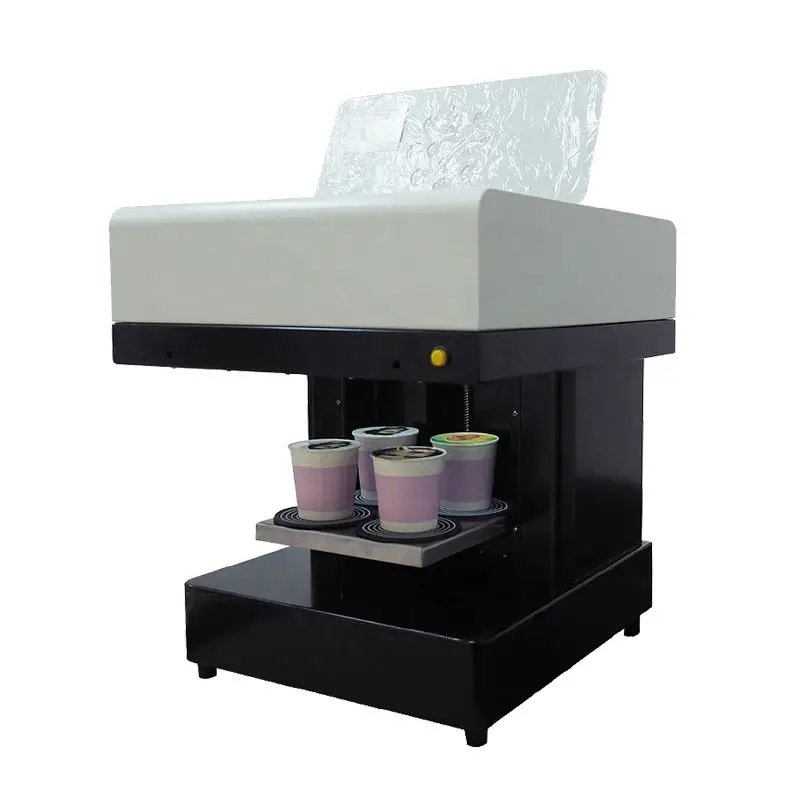 3D Digital Edible Inkjet Printing Machine Latte Color Coffee Printer Automatic Selfie Coffee Printer Machine