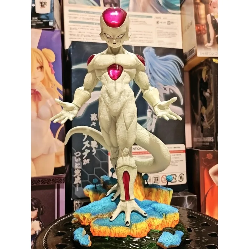 28 سنتيمتر أنيمي لعبة دراغون بول Z فريزا الشكل الشكل النهائي فريزا تمثال بولي كلوريد الفينيل تمثال عمل أرقام جمع نموذج ديكور هدايا عيد الميلاد