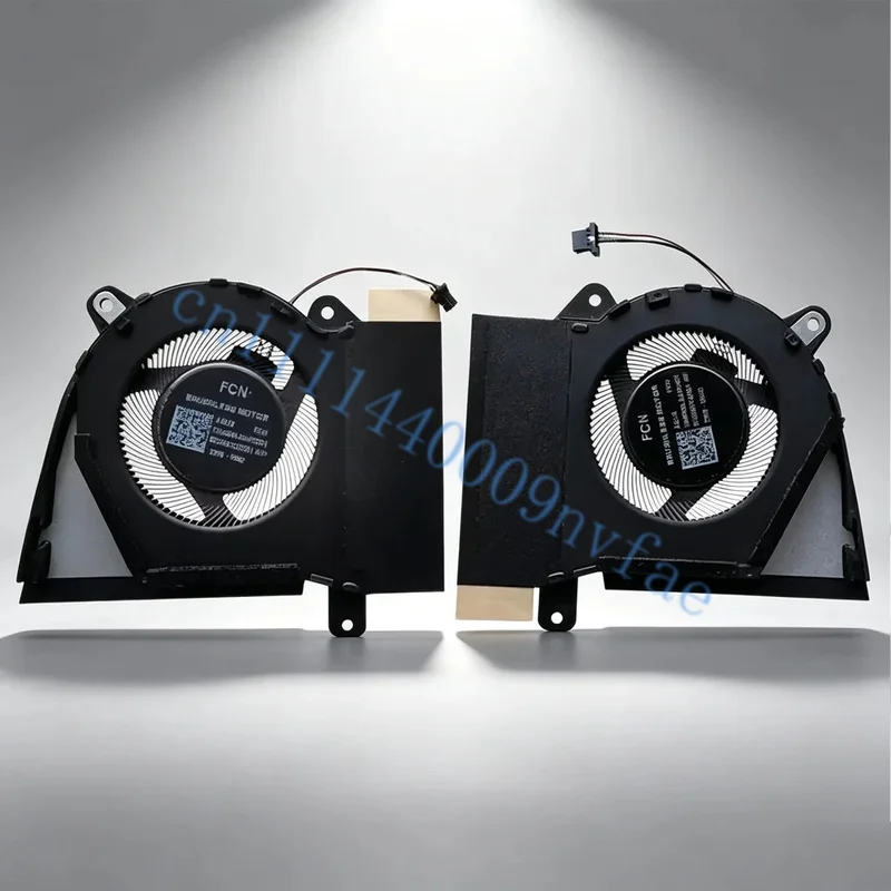 Original Laptop CPU GPU Cooling Fan For ASUS ROG Zephyrus G14 2022 GA402R GA402RJ GA402RK 13NR09U0AP0901 13NR09U0AP1001 0.2