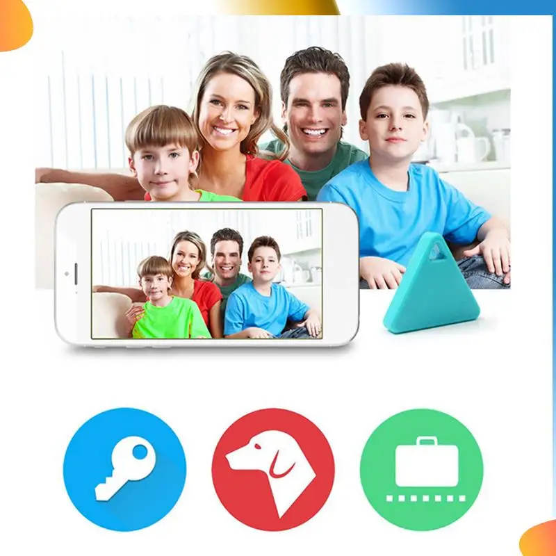 

B48A 3X GPS Мини-тег Смарт-трекер Bluetooth Кошелек Поиск ключей Локатор Сигнализация Домашнее животное Дети