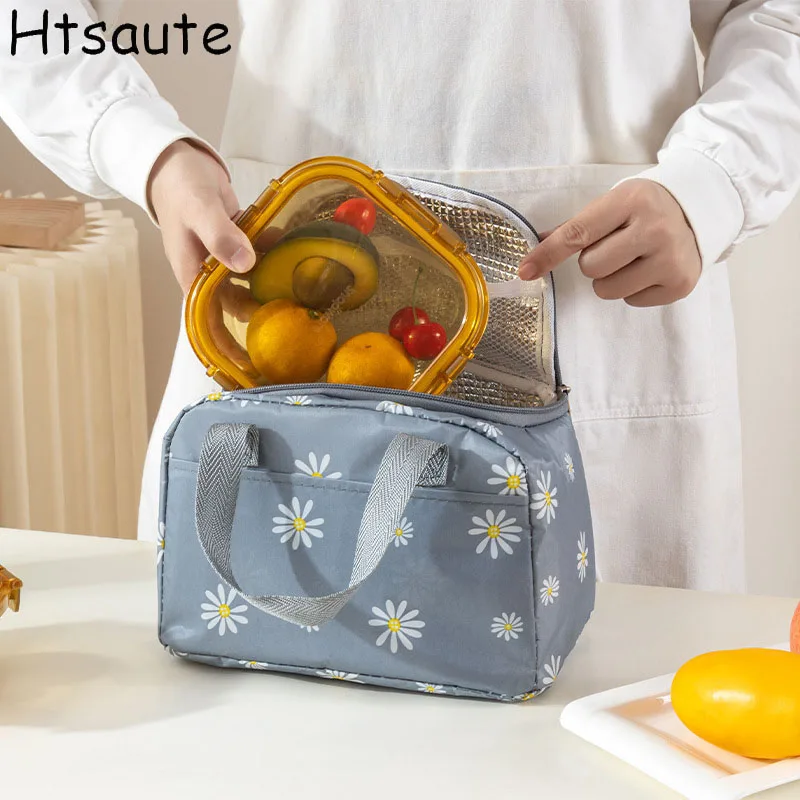 

Portable Insulated Lunch Bag Insulation Bento Pack Cationic Aluminum Foil Rice Bag Meal Pack Ice Pack Bento Lunch Handbag Child