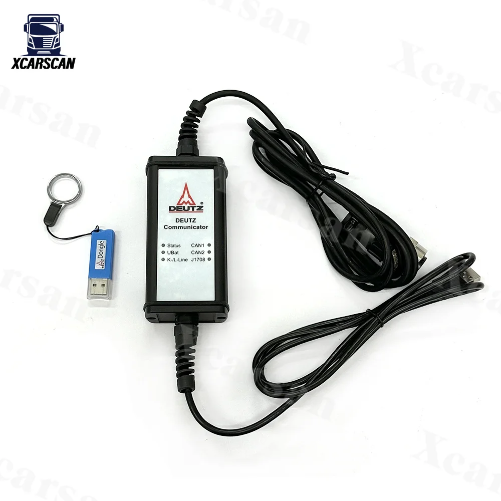 Heavy duty For Deutz 4.0  + USB Dongle EMR 6 engine communicator serdia2010 Deutz decom For deutz diagnostic tool