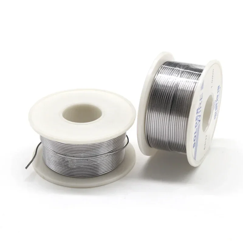 1pcs 0.8/1.0mm High Purity Low Melting Point Solder Wire Small Coil Solder Wire Welding Repair Tool 50g/100g