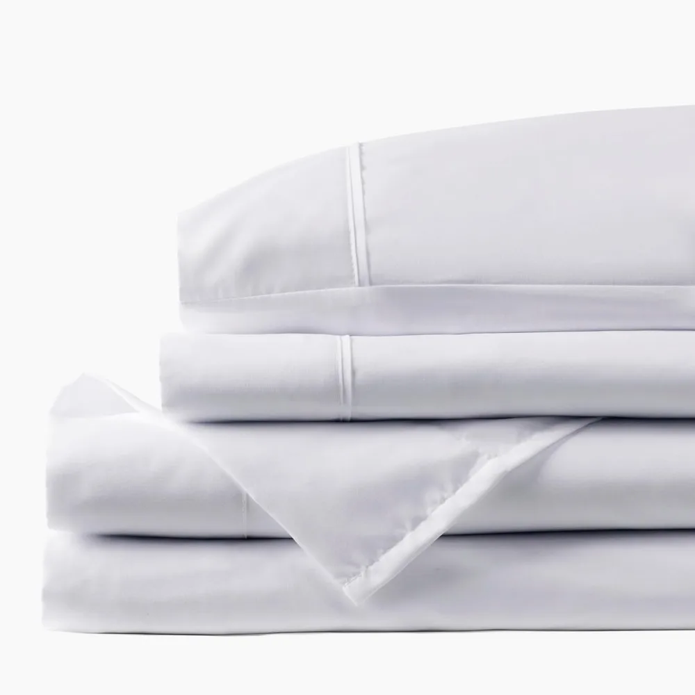 Classic White Sheet Set - 1500tc Level of Softness - Extra Soft Cooling Sheets for Hot Sleepers and Night Sweats